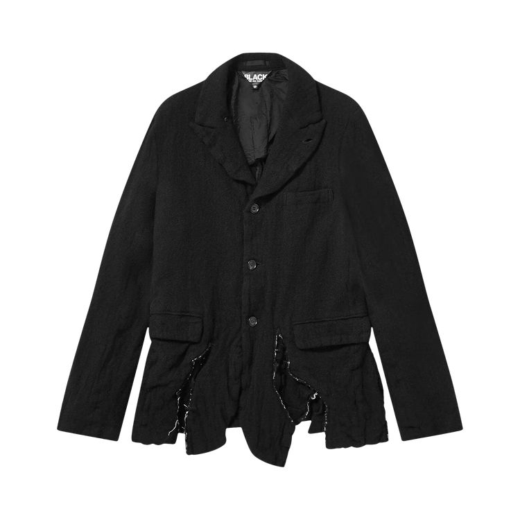 Comme des Garçons Boiled Wool Jacket "Black"
