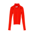 Coperni Cut Out Knit Jumper "Red"
