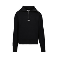 Coperni Half Zip Boxy Sweater "Black"
