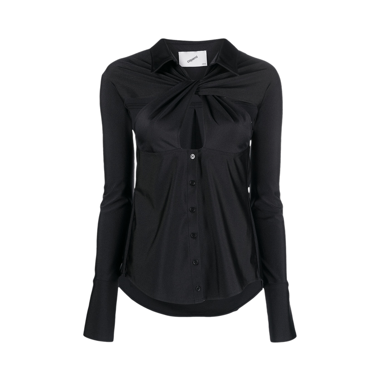 Coperni Cut Out Shirt "Black"