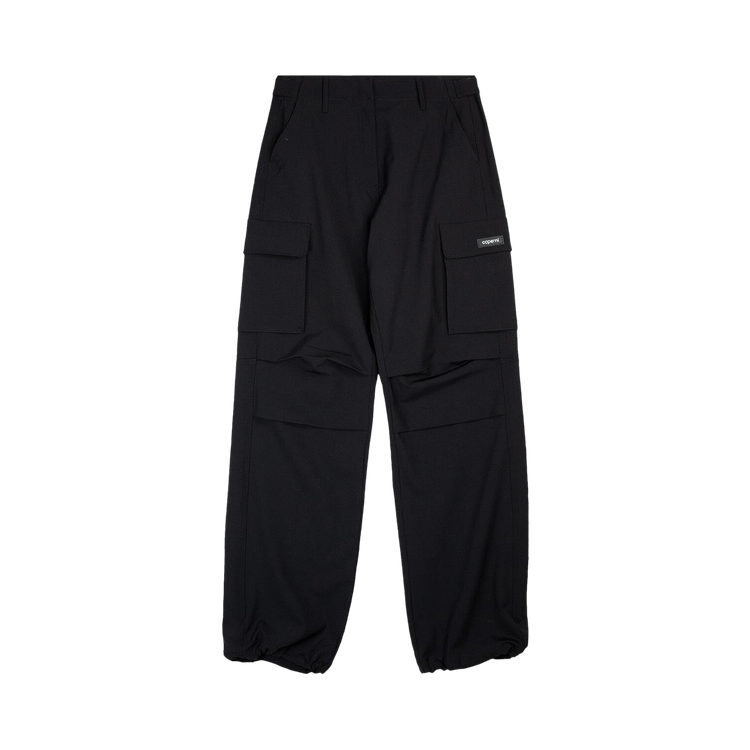 Coperni Tailored Wide Leg Cargo Pants "Black"