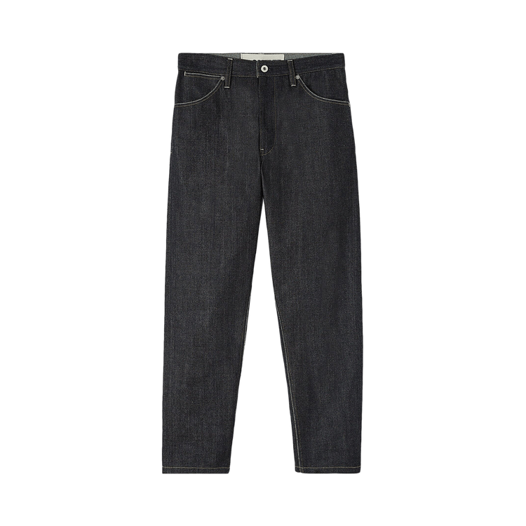 Jil Sander Twisted Denim Trousers "Dark Blue"