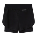 Jil Sander Logo Layered Shorts "Black"