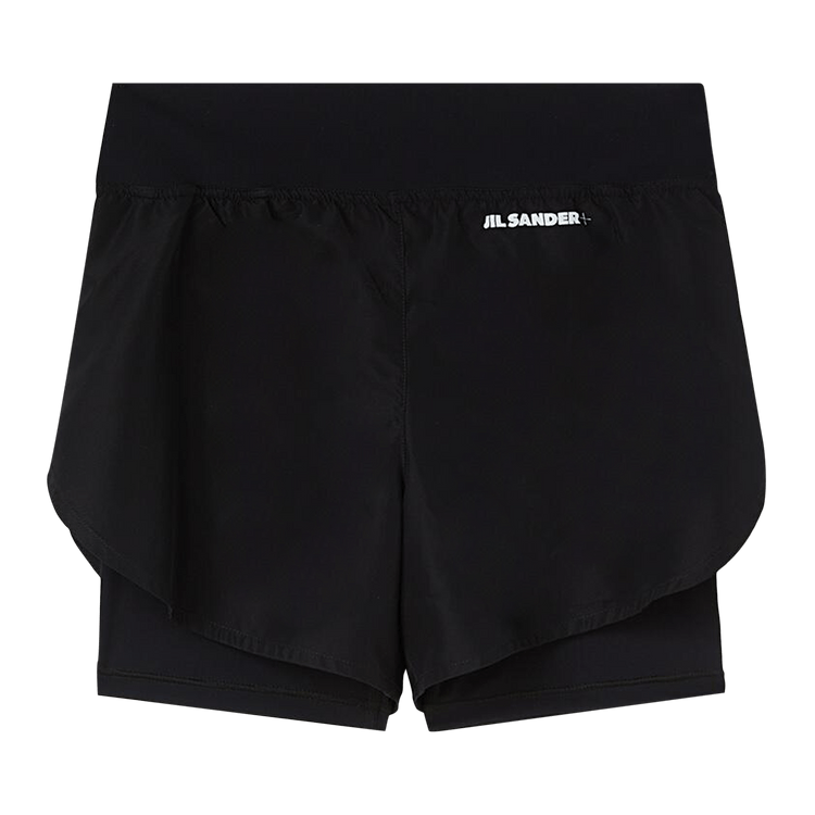 Jil Sander Logo Layered Shorts "Black"