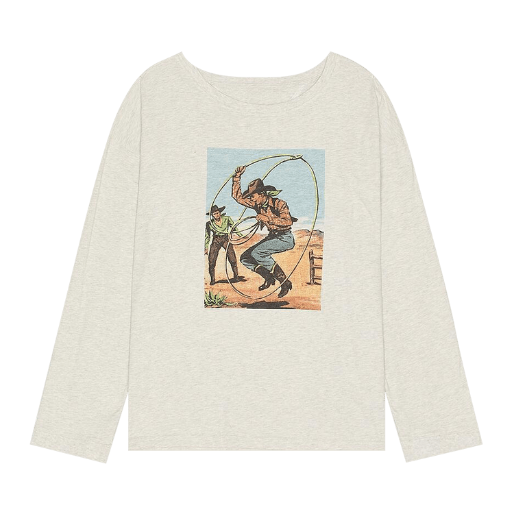 Maison Margiela Cowboy Long-Sleeve T-Shirt "Milky"