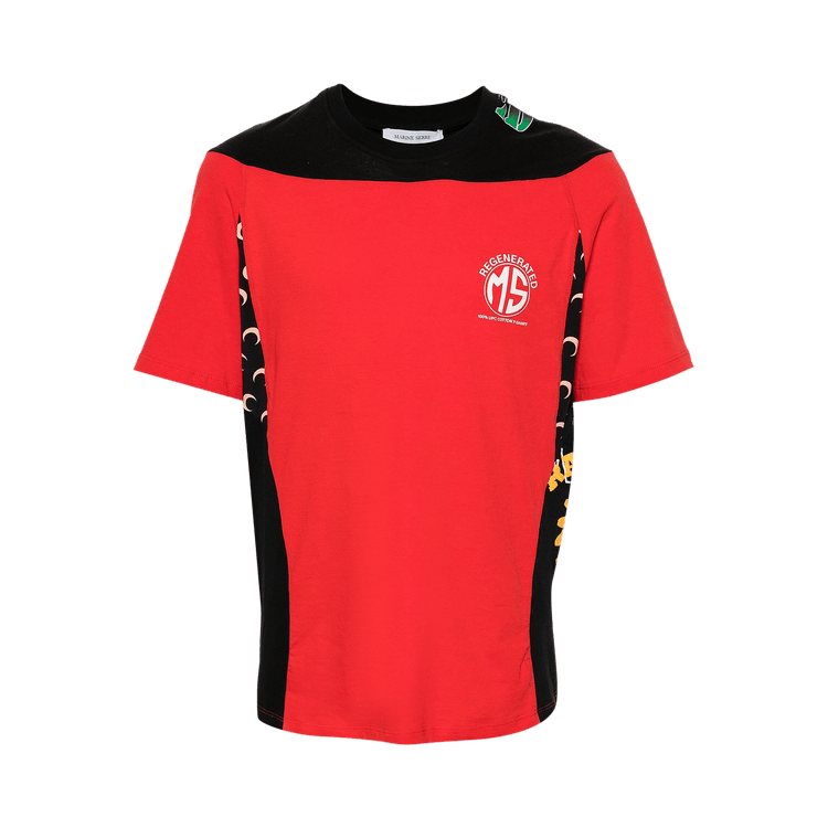 Marine Serre Regenerated Graphic T-Shirt "Red/Black"