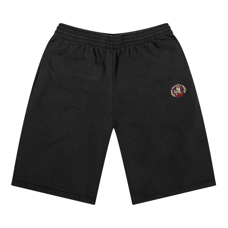 Martine Rose Logo Print Short "Black Crest"