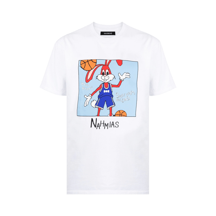 Nahmias Shoot Hoops T-Shirt "White"