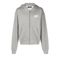 Nahmias Logo Zip Up Hoodie "Grey"
