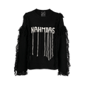 Nahmias Crewneck Poncho "Black"