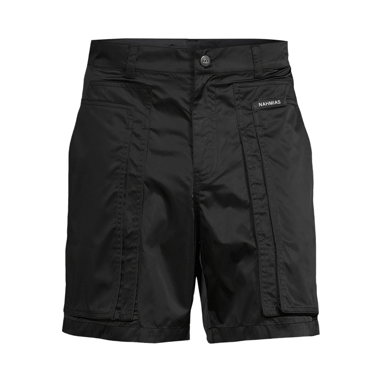 Nahmias Nylon Cargo Shorts "Black"