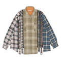 Needles Rebuild By Flannel Shirt "Multicolor"