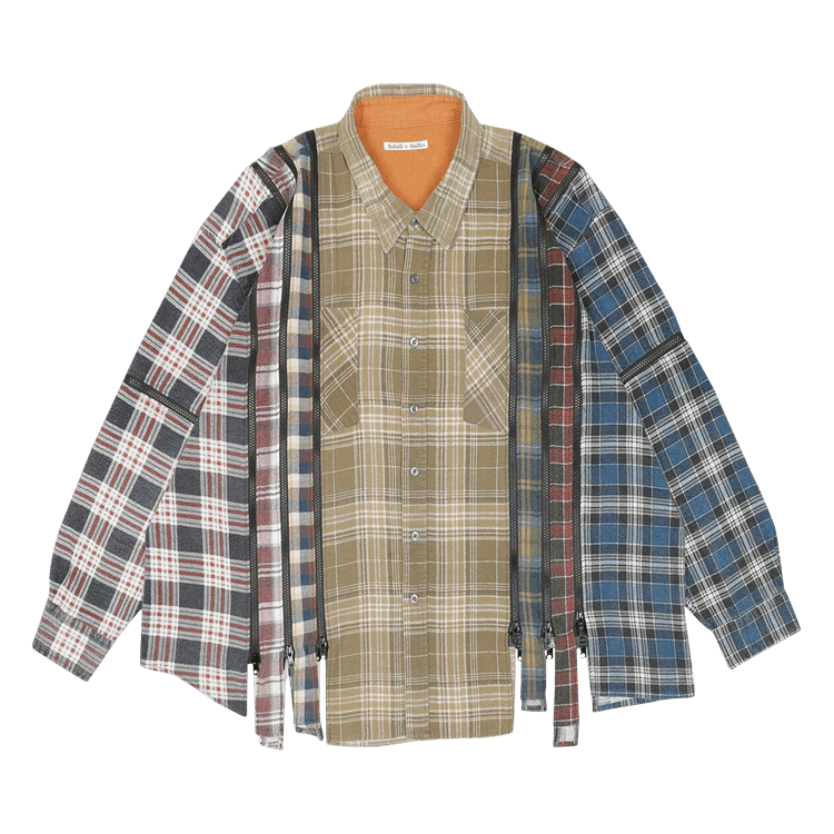 Needles Rebuild By Flannel Shirt "Multicolor"