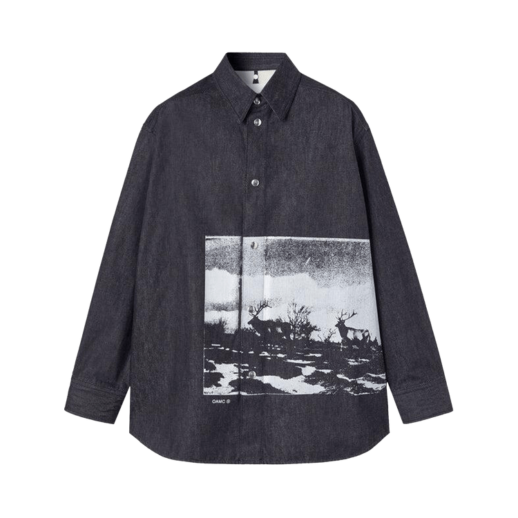 OAMC Kodiak Shirt "White/Black"