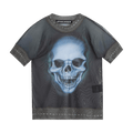 Ottolinger Mesh T-Shirt "Skull Print"