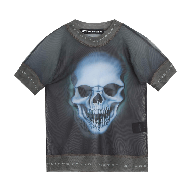 Ottolinger Mesh T-Shirt "Skull Print"