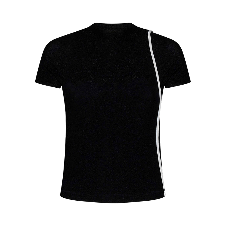 Ottolinger Lurex T-Shirt "Black"