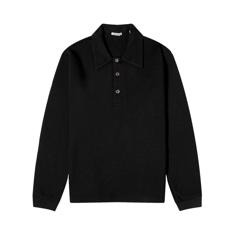 Our Legacy Ile Piquet Sweater "Black"
