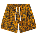 Palm Angels Cheetah Shorts "Orange/Black"