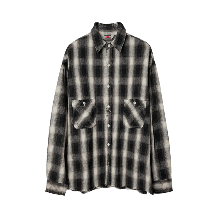 SAINT Mxxxxxx Frnnl Checked Shirt "Black/White"