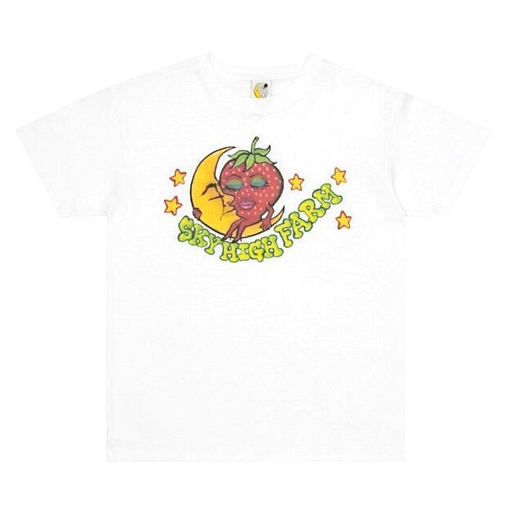 Sky High Farm Workwear Ally Perennials Printed Tee "White"