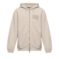 VTMNTS Big Rubber Patch Zip Up "Beige"