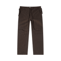 Auralee Finx Field Pants "Dark Brown"