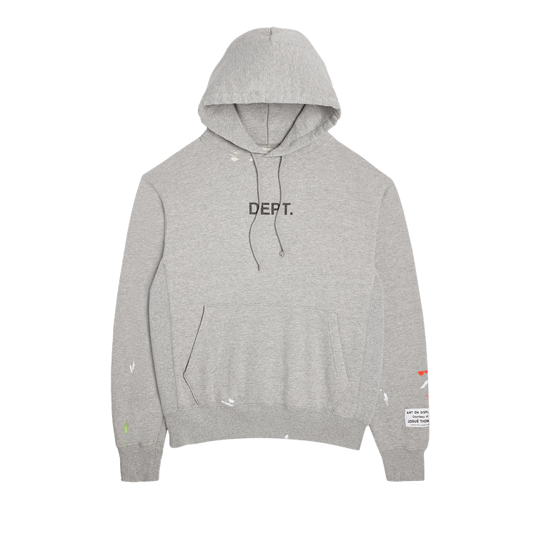 Gallery Dept. Logo Painted Hoodie "Heather Grey"