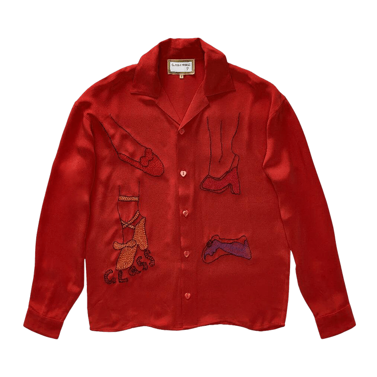 Glass Cypress Foot On Shirt "Pink"