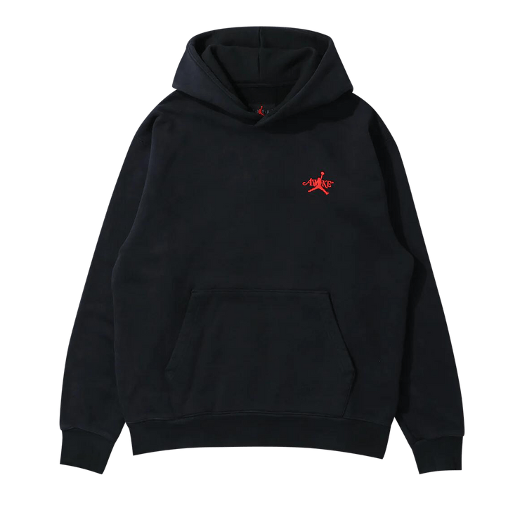 Air Jordan x Awake NY Fleece Hoodie "Black/Sail/University Red"