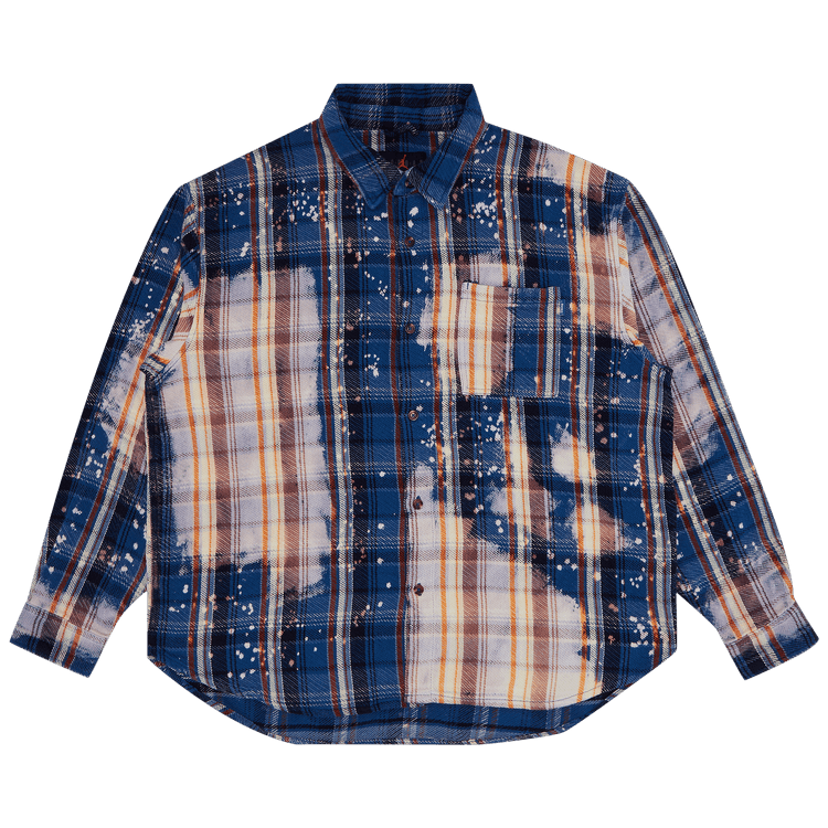 Air Jordan x Awake NY Flannel "Blackened Blue/Boarder Blue/Sail"