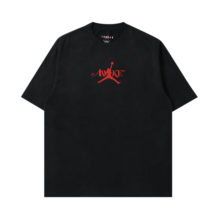 Air Jordan x Awake NY Solid Tee "Black/University Red"