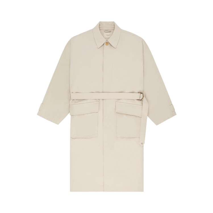 Aimé Leon Dore Belted Top Coat "Silver Birch"