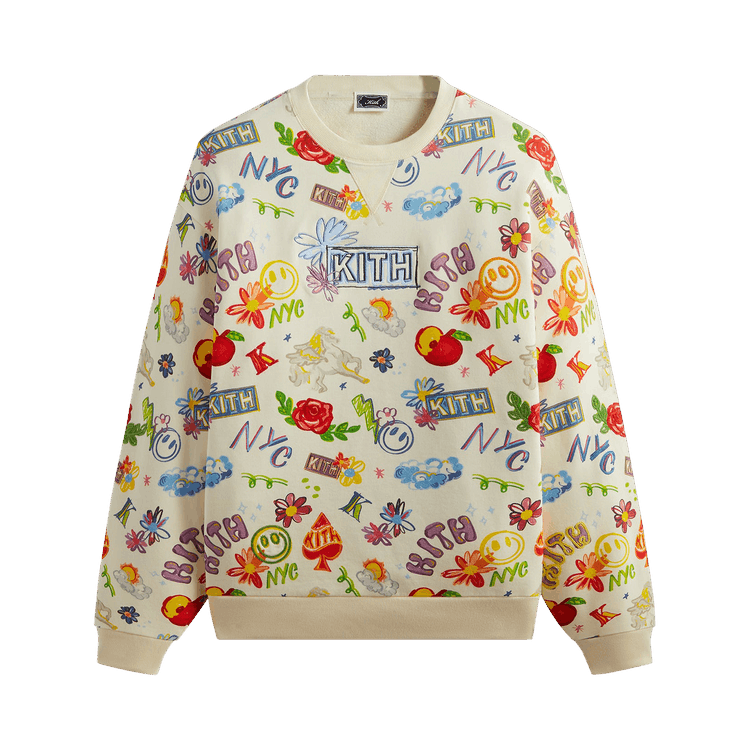 Kith Sketchbook Nelson Crewneck "Sandrift"