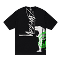Stussy David Carson Dino Tee "Black"