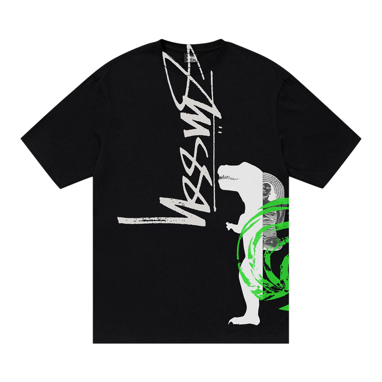 Stussy David Carson Dino Tee "Black"
