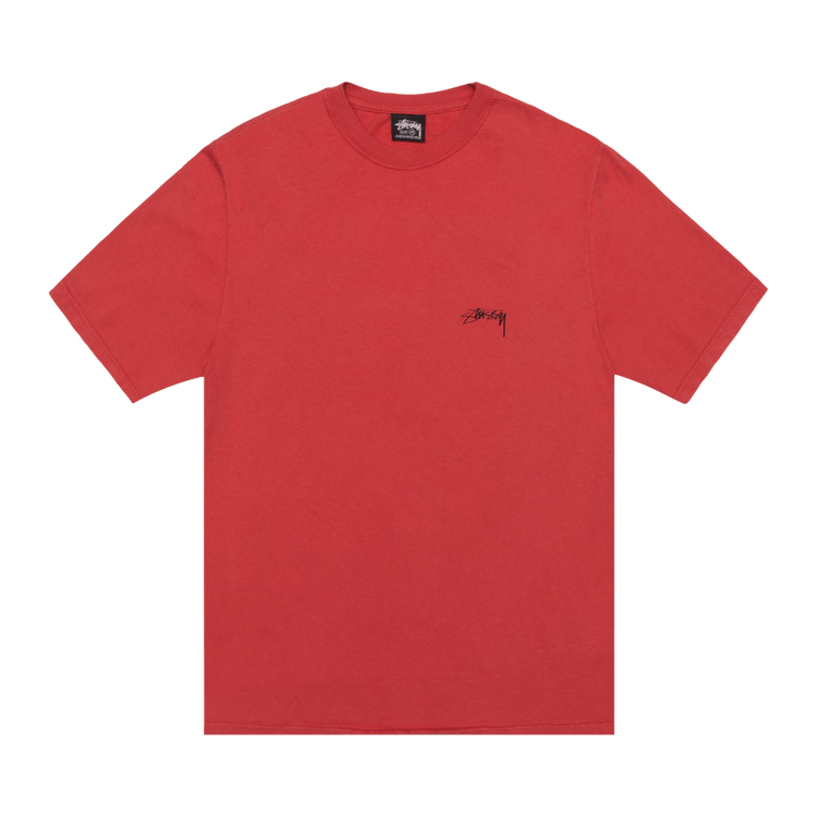Stussy Smooth Stock Tee "Guava"