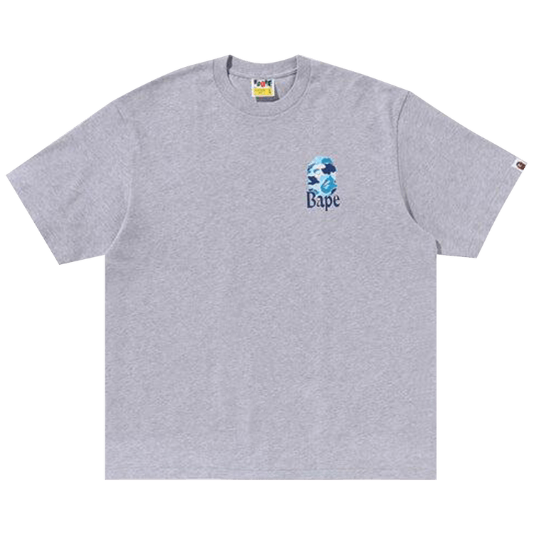 BAPE Flora Ape Head Relaxed Fit Tee "Grey"