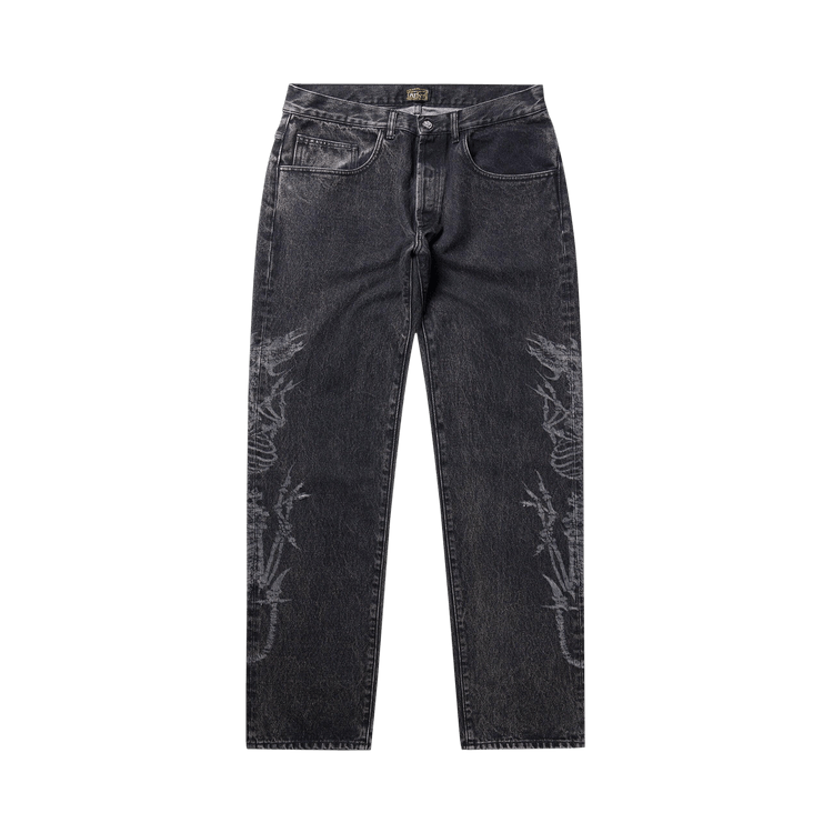 Aries Lasered Dragon Batten Jean "Black"