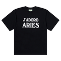 Aries Logo Printed Jersey T-Shirt "Black"