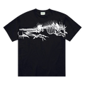 Aries Acid Dragon Skelator Tee "Black"