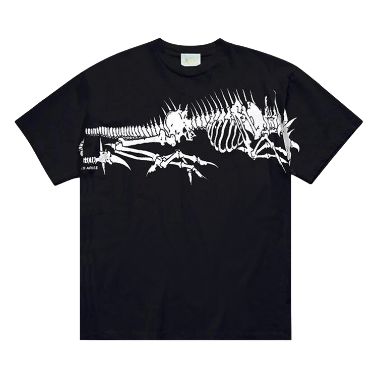 Aries Acid Dragon Skelator Tee "Black"