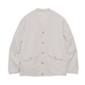 nanamica Alphadry Cardigan "Pale Grey"