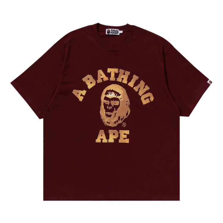 BAPE College Graphic Tee "Red"