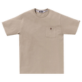 BAPE Ape Head One Point Pocket Tee "Beige"