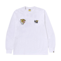 BAPE Souvenir Graphic Long-Sleeve Tee "White"