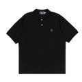 BAPE One Point Relaxed Fit Polo Shirt "Black"
