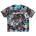 BAPE Comic Art Relaxed Fit Tee "Multicolor"