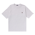 BAPE Ape Head One Point Relaxed Fit Pocket Tee "Grey"