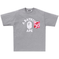 BAPE ABC Camo College Pocket Relaxed Tee "Grey"